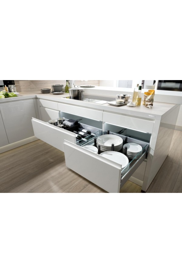 Внутренняя организация OrgaFlag для ящиков ArciTech 500*900мм белый 9199909 Hettich