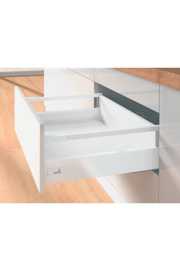 Хеттих/InnoTech Atira ящик 100% выдвижения 144*350мм, PUSH to open, белый/9336661