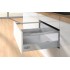 Выдвижной ящик InnoTech Atira с релингом 144*350мм Push-to-Open серебристый 9242933 Hettich