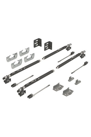Комплект фурнитуры SysLineS Silent System для закрывания и открывания 9208511 Hettich