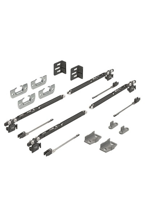 Комплект фурнитуры SysLineS Silent System для закрывания и открывания 9208511 Hettich