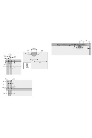 Комплект фурнитуры SysLineS Silent System для закрывания и открывания 9208511 Hettich