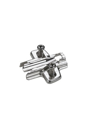 Монтажная планка крестообразная к петле Sensys/Intermat Н=0мм с евровинтами 9071625 Hettich