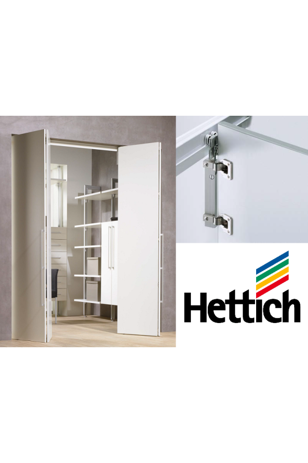 Комплект фурнитуры на 2 складных двери Wing Line 230 9225395 Hettich