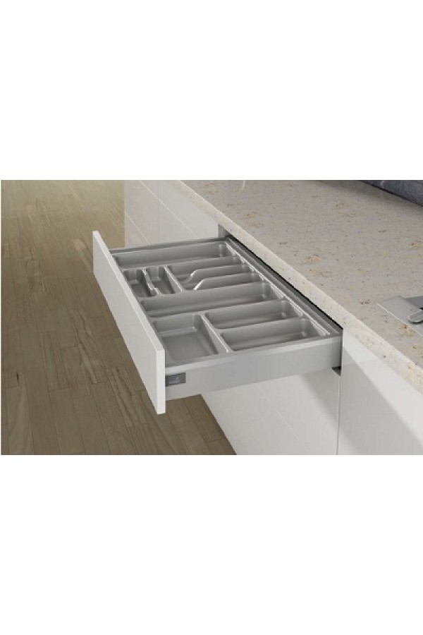 Лоток для столовых приборов OrgaTray 440 для ящиков InnoTech Atira 901-1000*441-520мм серый 9194941 Hettich