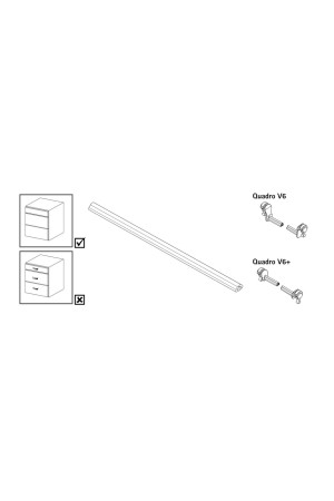Соединитель для нарезанной штанги Push to open Syncro 9221295 Hettich