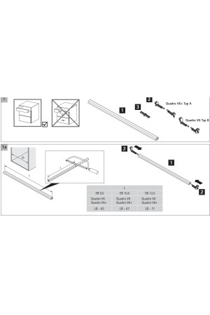 Соединитель для нарезанной штанги Push to open Syncro 9221295 Hettich