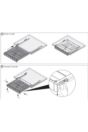 Направляющие Quadro12 Silent System для лотка SmarTray на 6кг 9156336