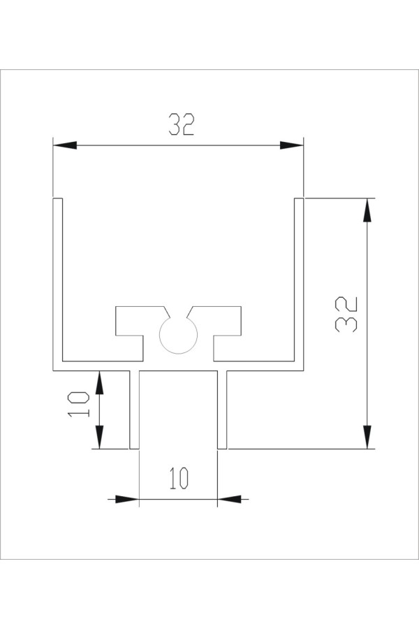 система 4 в 1/рамка верх антрацит 5,0м / FA0715.VP500.ANKPV.RA