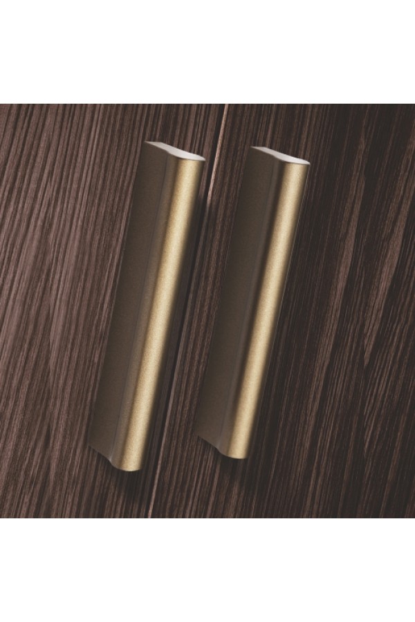 Ручка мебельная скоба С24 96мм золотой металлик(3)