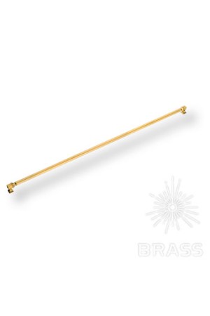Brass BU 015.960.19SQ Ручка рейлинг модерн, глянцевое золото 24K 960 мм