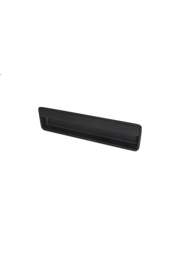 ручка врезная ZA2431 160мм черный матовый MBK