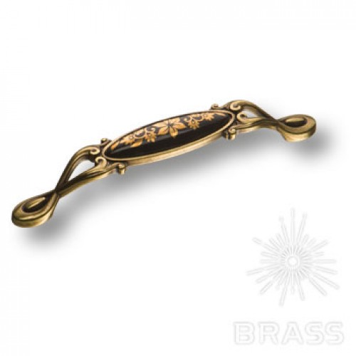 Brass 395-160-Chrome ручка скоба модерн, глянцевый хром 160 мм