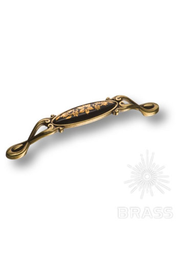 Brass 395-160-Chrome ручка скоба модерн, глянцевый хром 160 мм