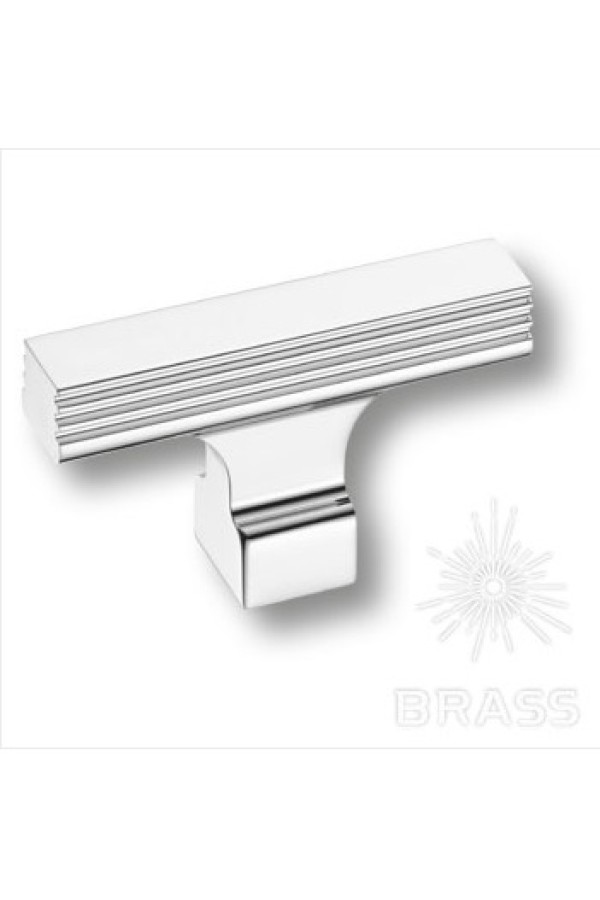 Brass 63-Chrome ручка кнопка модерн, глянцевый хром