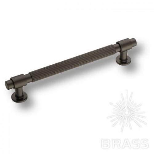 Brass 9380 0160 ALM3-ALM3 ручка рейлинг, матовый графит 160 мм