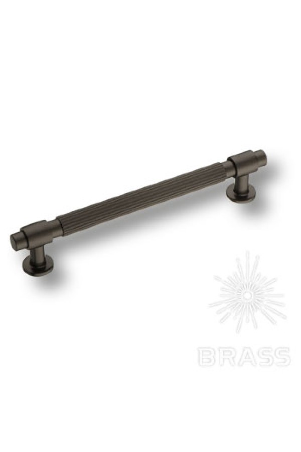 Brass 9380 0160 ALM3-ALM3 ручка рейлинг, матовый графит 160 мм
