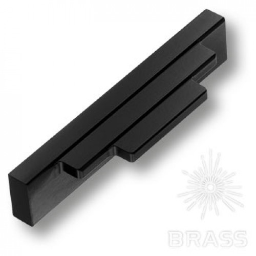 Brass 9429 0096 AL6  ручка скоба, черный 96мм