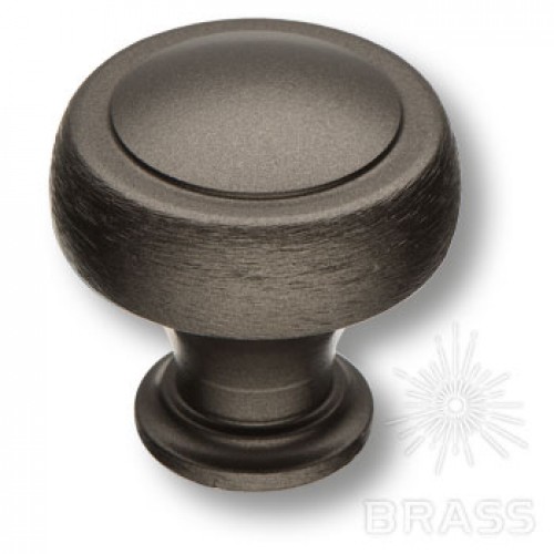 Brass 1915 0032 ELX1 ручка кнопка, брашированный графит
