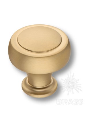 Brass 1915 0032 GB ручка кнопка, матовая латунь