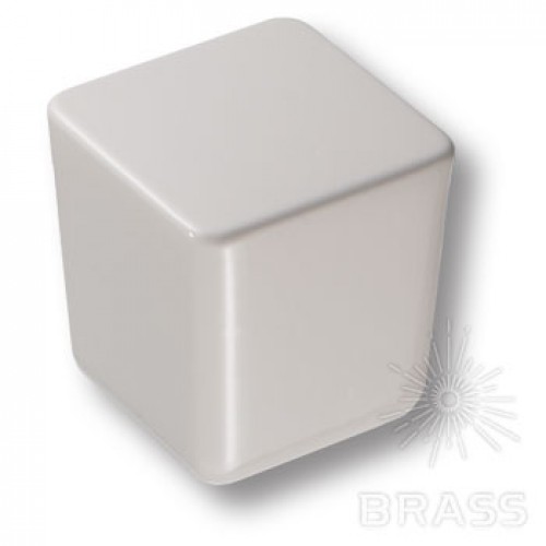 Brass 8151-582 GREY BRIGHT ручка кнопка, глянцевый серый