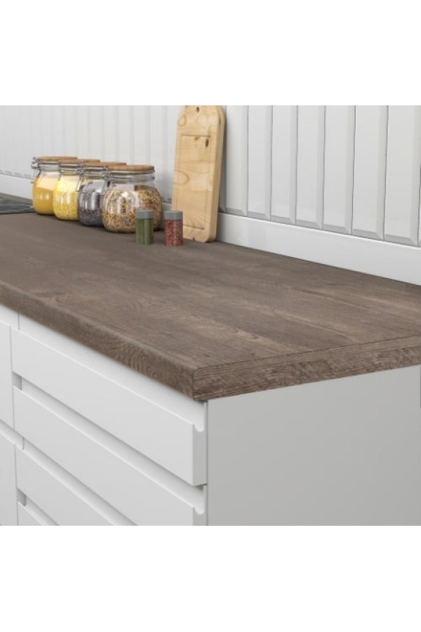 столешница СОЮЗ 900*3050*38*1R*964М бакаут