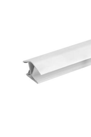 Угол 135гр для цоколя h=100мм белый