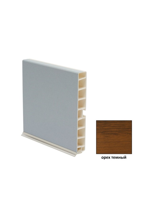 Цоколь кухонный h=150мм орех темный 4м
