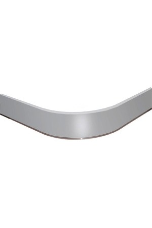 Цоколь кухонный гибкий h=100мм алюминий гладкий 1м