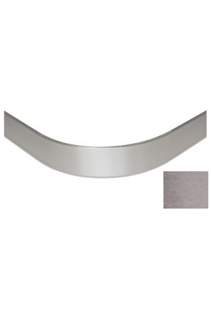 Цоколь кухонный гибкий h=150мм алюминий шлиф 1м