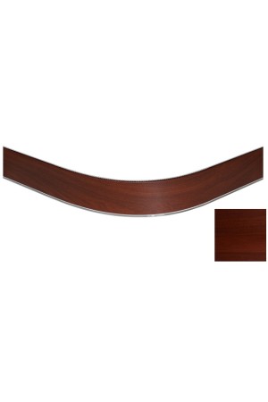 Цоколь кухонный гибкий h=100мм орех итальянский 1м