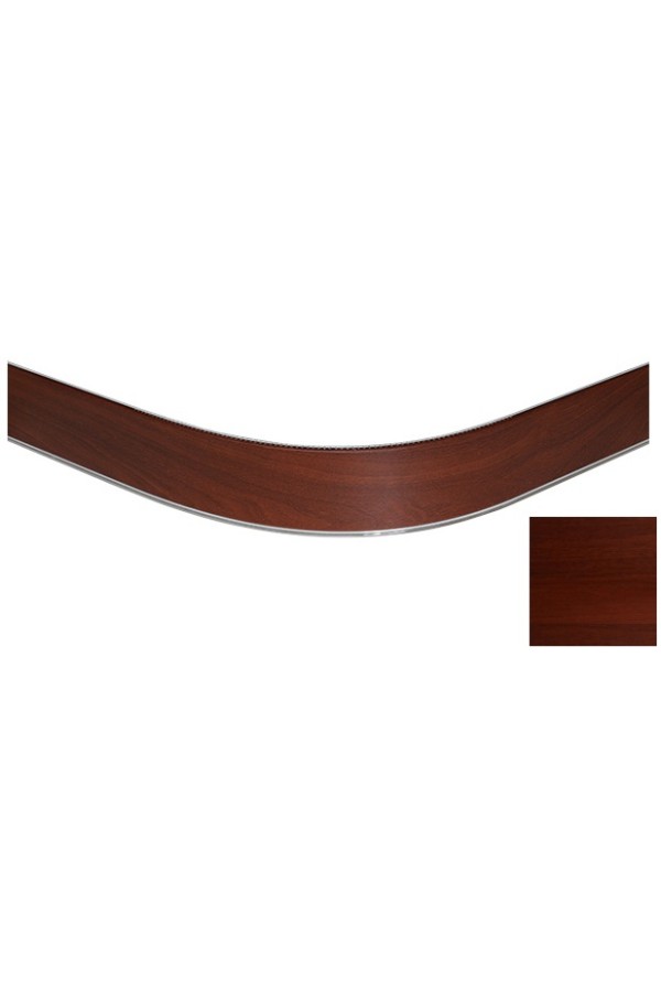 Цоколь кухонный гибкий h=100мм орех итальянский 1м