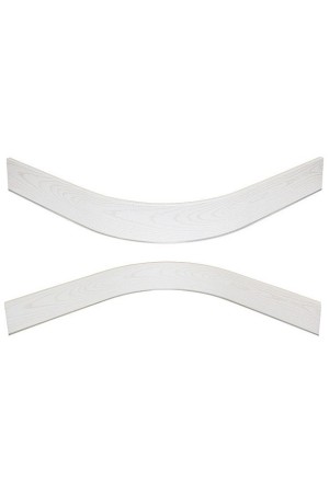 Цоколь кухонный гибкий h=100мм ясень структурный 1м