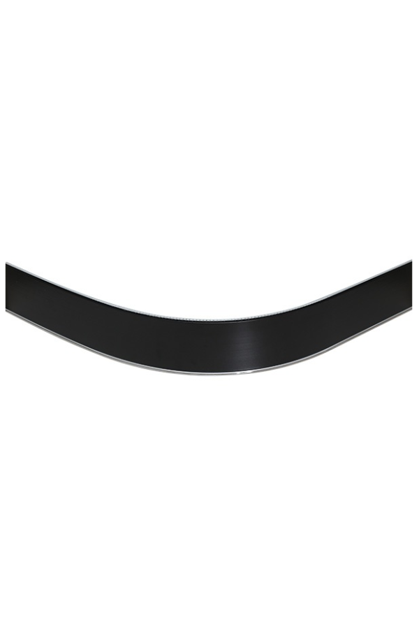 Цоколь кухонный гибкий h=150мм черный глянец 1м