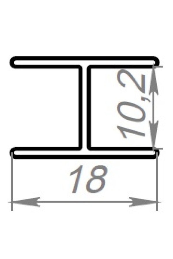 соединение цоколя, h=100 мм, черный крацованный Аристо / GA0841.VP010.BKBAN.CJ