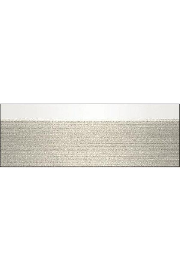 HG/ПВХ кромка 1*23 мм 0020-HG без клея белый/сталь