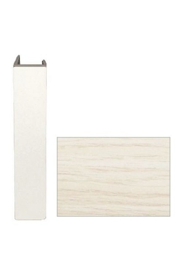 Универсальная заглушка для цоколя h=150мм дуб дымчатый 880216-018 Rehau