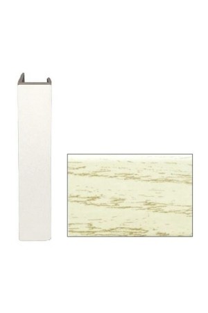 Универсальная заглушка для цоколя h=150мм ясень 880216-021 Rehau