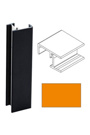 Угол 90гр для цоколя h=150мм манго 880246-022 Rehau