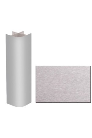 Угол 135гр для цоколя h=100мм Magic сталь 360L 19692191005 Rehau