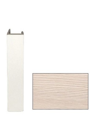 Универсальная заглушка для цоколя h=100мм лиственница 18801961061 Rehau