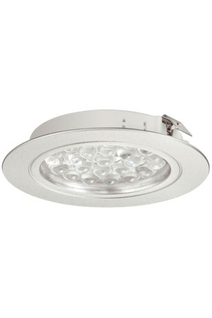 Светильник светодиодный врезной круглый LOOX LED3001 24В 1,7Вт серебристый 833.75.000 Hafele