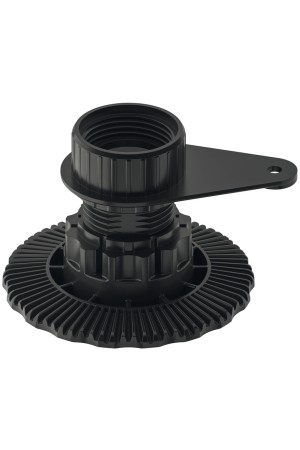 Опора кухонная регулируемая AXILO 40мм с монтажной пластиной 637.76.460 Hefele