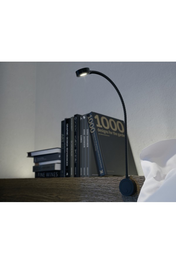 Светильник светодиодный гибкий LOOX LED2034 с USB портом, черный 833.74.097 Hafele