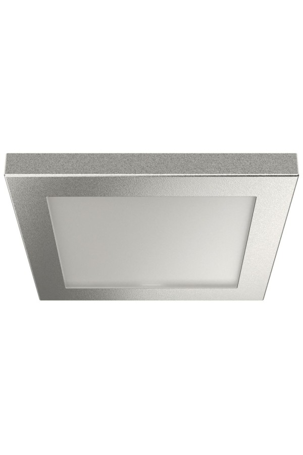 Светильник светодиодный накладной квадратный LOOX LED3036 24В серебристый 833.77.180 Hafele