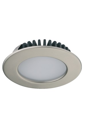 Светильник светодиодный врезной круглый LOOX LED2020 12В 3,2Вт никель матовый 833.72.280 Hafele