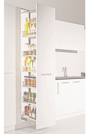 Корзина выкатного пенала Elegance 150мм дно ДСП 546.43.680 Hafele