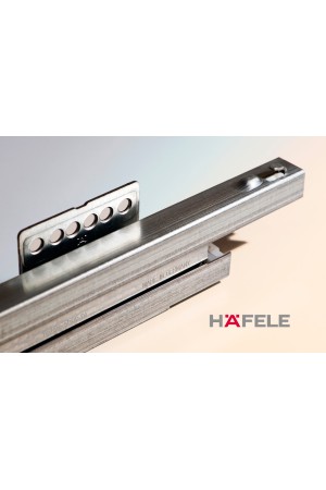 Направляющие для бутылочниц и корзин 450мм на 50кг правые 553.50.954 Hafele