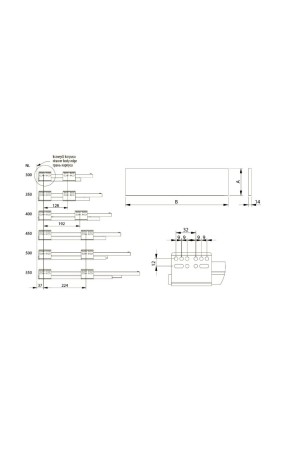 ящик GTV AXIS PRO 167*600мм, доводчик, 40кг, белый/PB-AXISPRO-KPL600C1