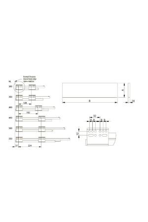 ящик GTV AXIS PRO 199*600мм, доводчик, 40кг, белый/PB-AXISPRO-KPL600D1